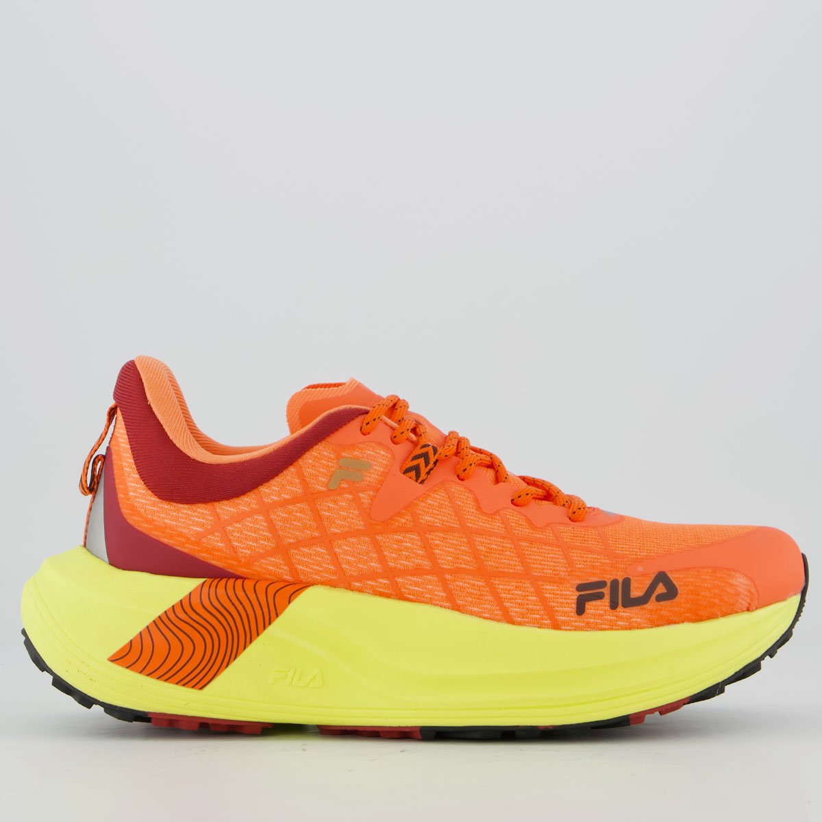Tenis Fila Racer Skytrail Feminino Laranja