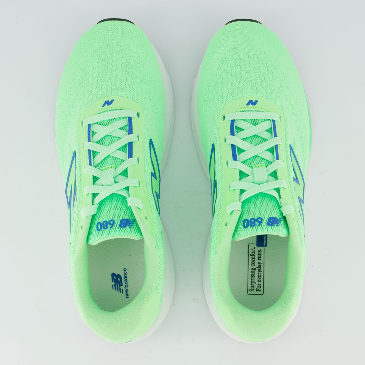 Tênis New Balance Fresh Foam 680 V9 Verde e Branco Verde 4