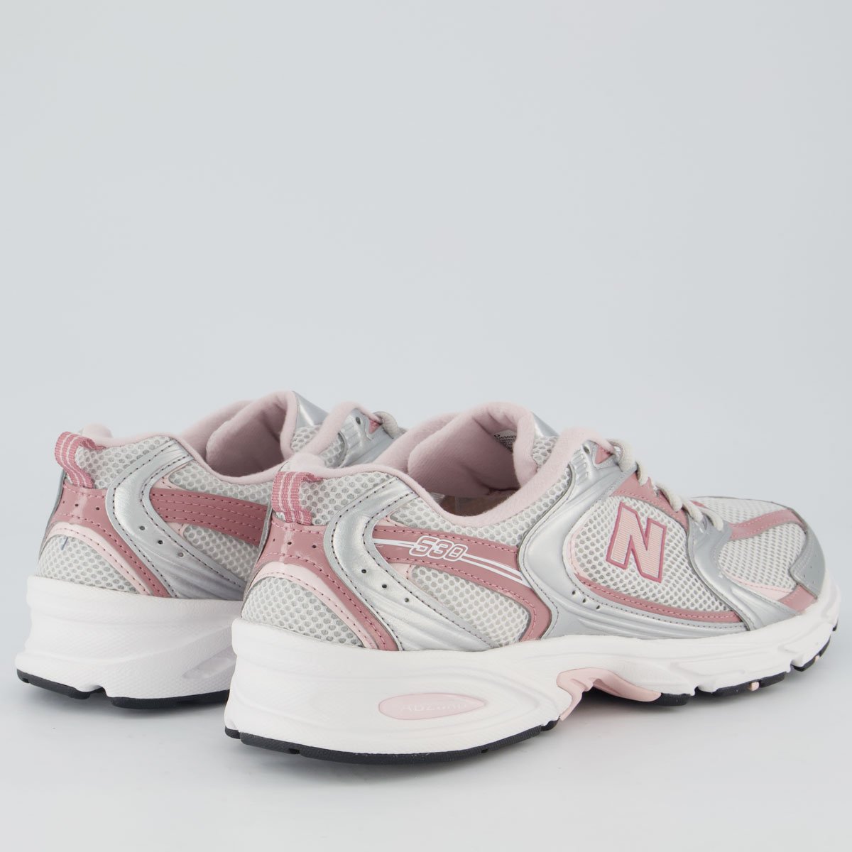 Tênis New Balance 530 Prata e Rosa Prata/Rosa 3