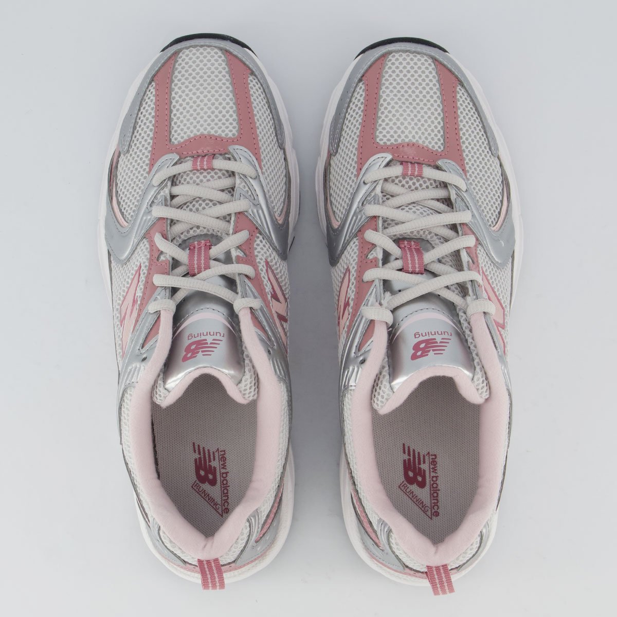 Tênis New Balance 530 Prata e Rosa Prata/Rosa 4