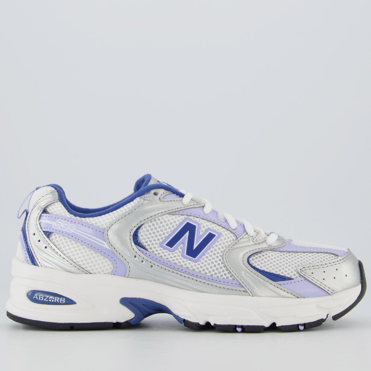Tênis New Balance 530 Feminino Prata e Lilás