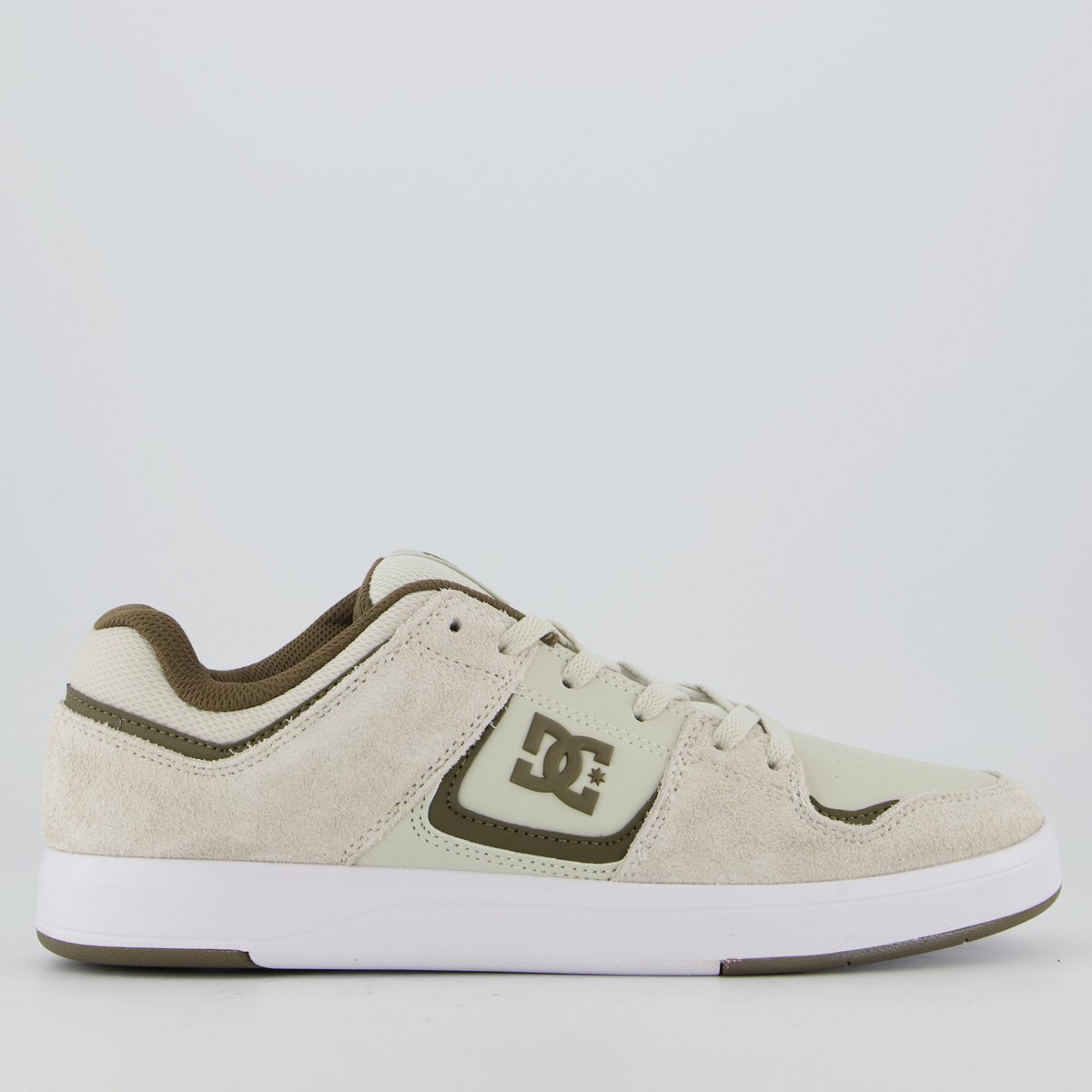 Tênis DC Shoes Cure Off White