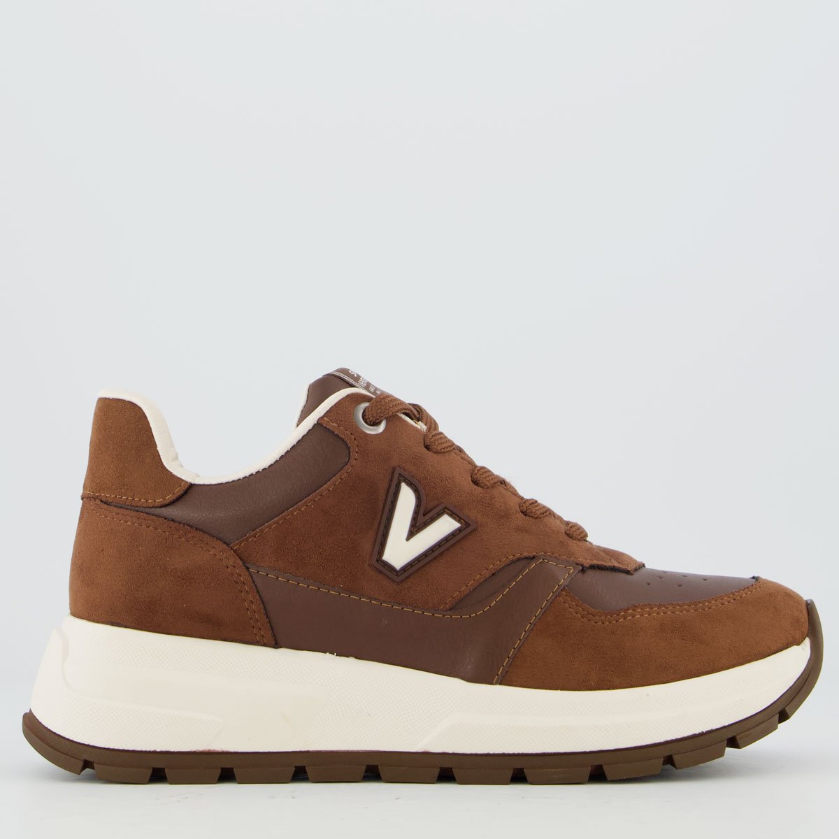 Tênis Via Marte V242 Feminino Marrom
