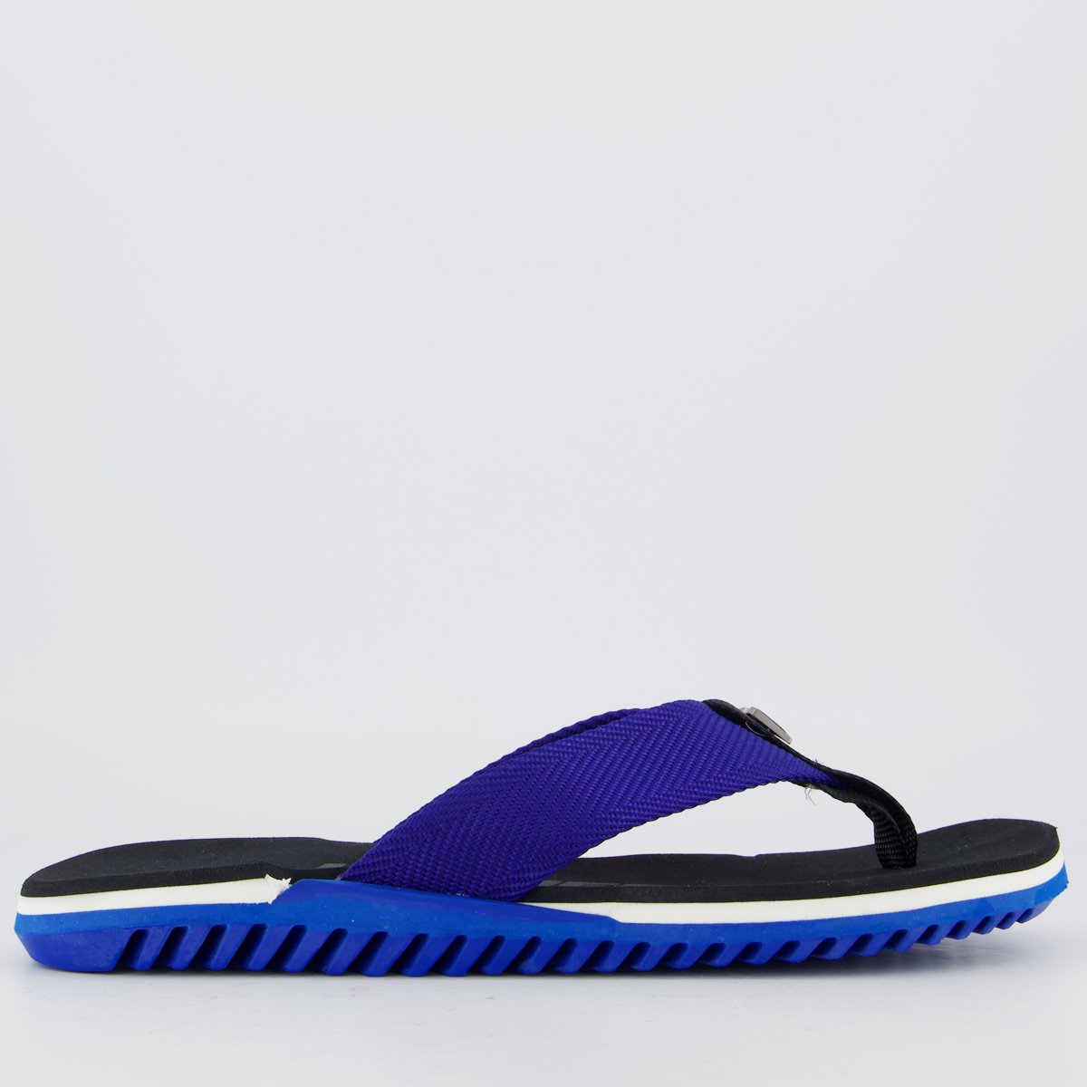 Chinelo Kenner NK6 Pro Preto e Azul Marinho Preto/Azul 2