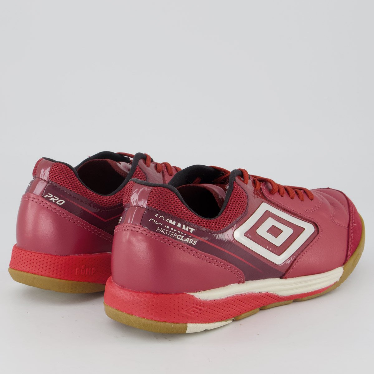 Chuteira Umbro Adamant Master Class Pro Bump Futsal Vermelha Vermelho 3