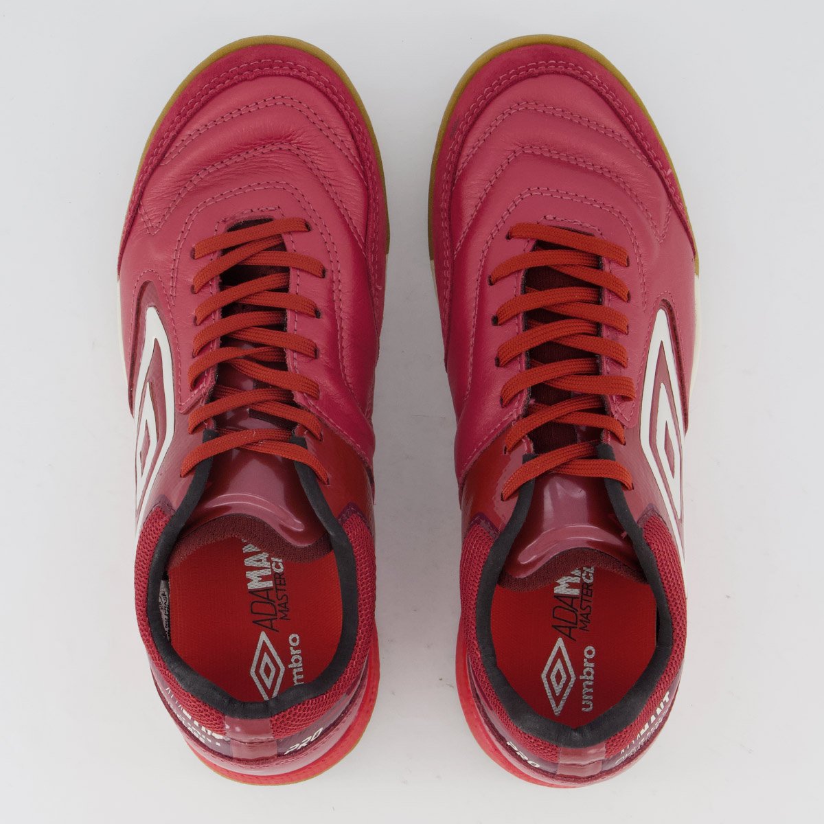 Chuteira Umbro Adamant Master Class Pro Bump Futsal Vermelha Vermelho 4