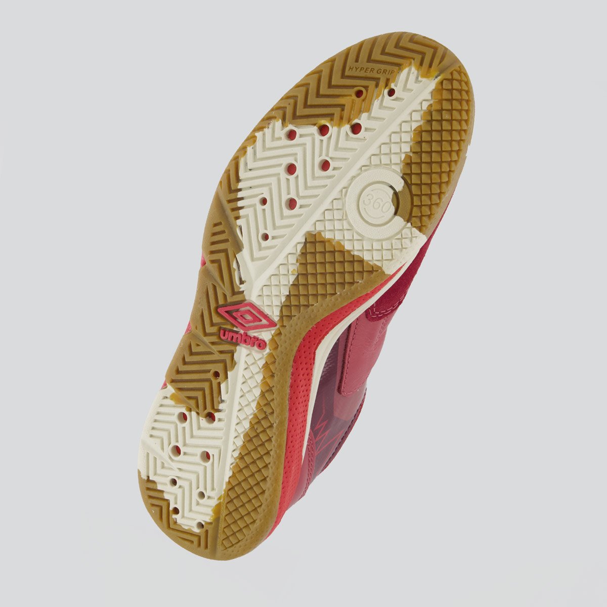 Chuteira Umbro Adamant Master Class Pro Bump Futsal Vermelha Vermelho 5