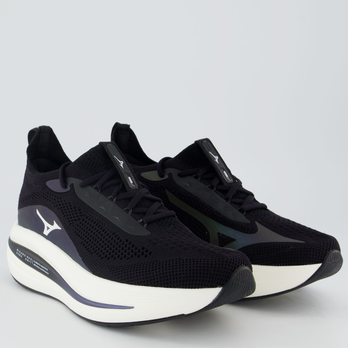 Tênis Mizuno Neo Aura Knit Preto Preto 2