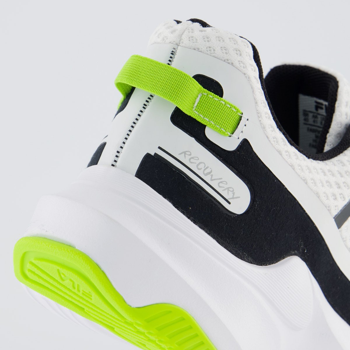 Tenis Fila Recovery Branco e Verde Branco 6