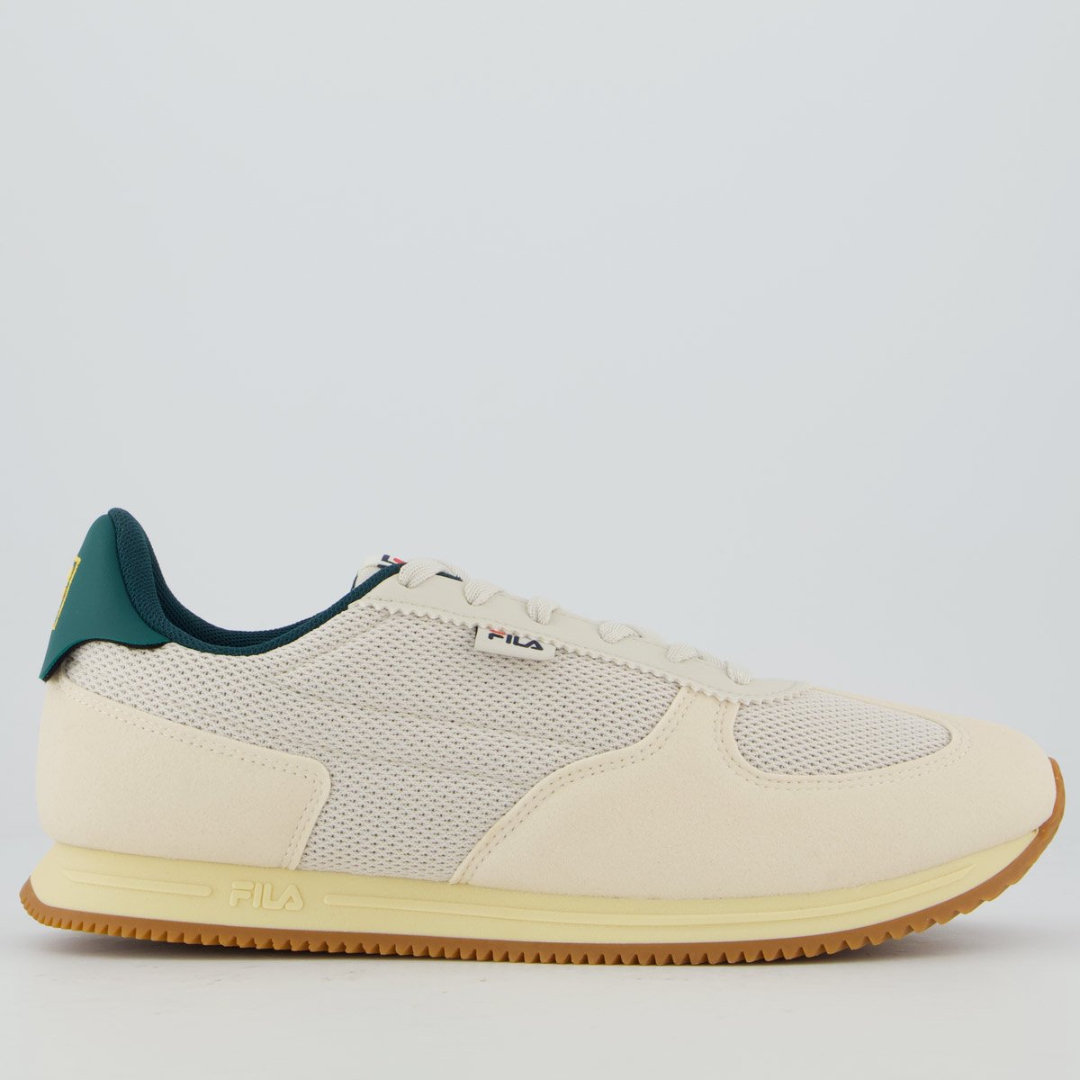 Tenis Fila F-RETRO 2 Bege e Verde