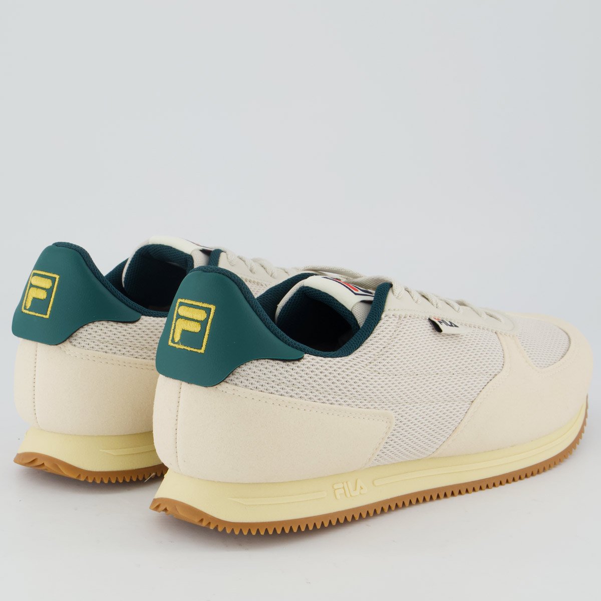 Tenis Fila F-RETRO 2 Bege e Verde Bege 3