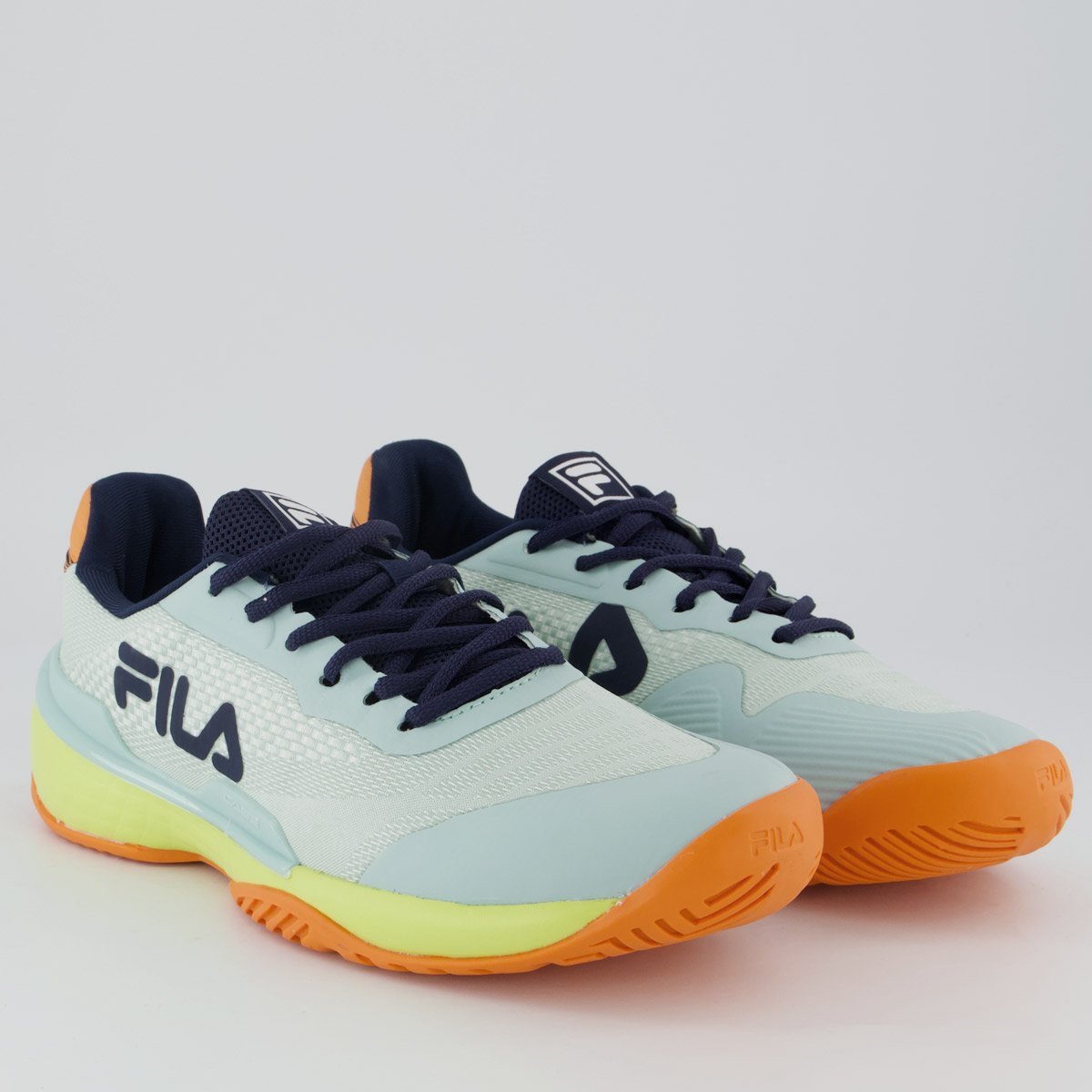 Tenis Fila Invicto Verde e Marinho Verde 2
