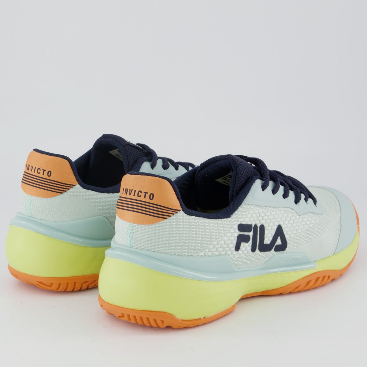 Tenis Fila Invicto Verde e Marinho Verde 3