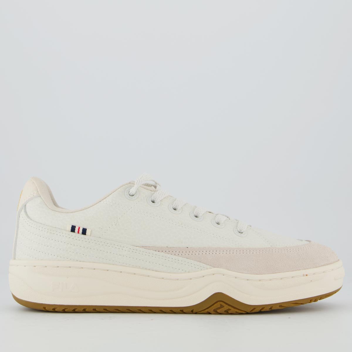 Tenis Fila Clubhouse 99 Branco e Bege