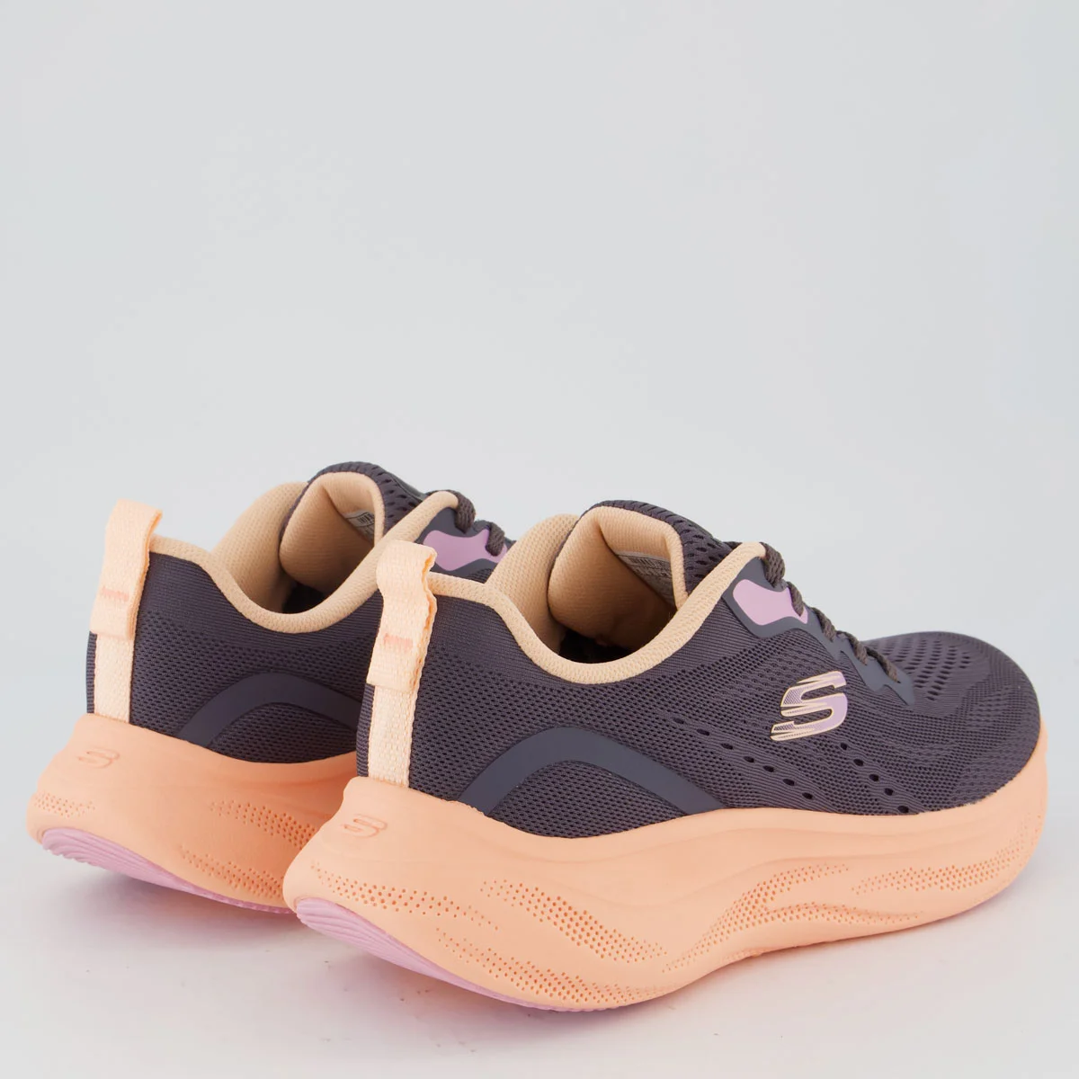 Tênis Skechers Skech Clound Feminino Roxo e Rosa Roxo 3