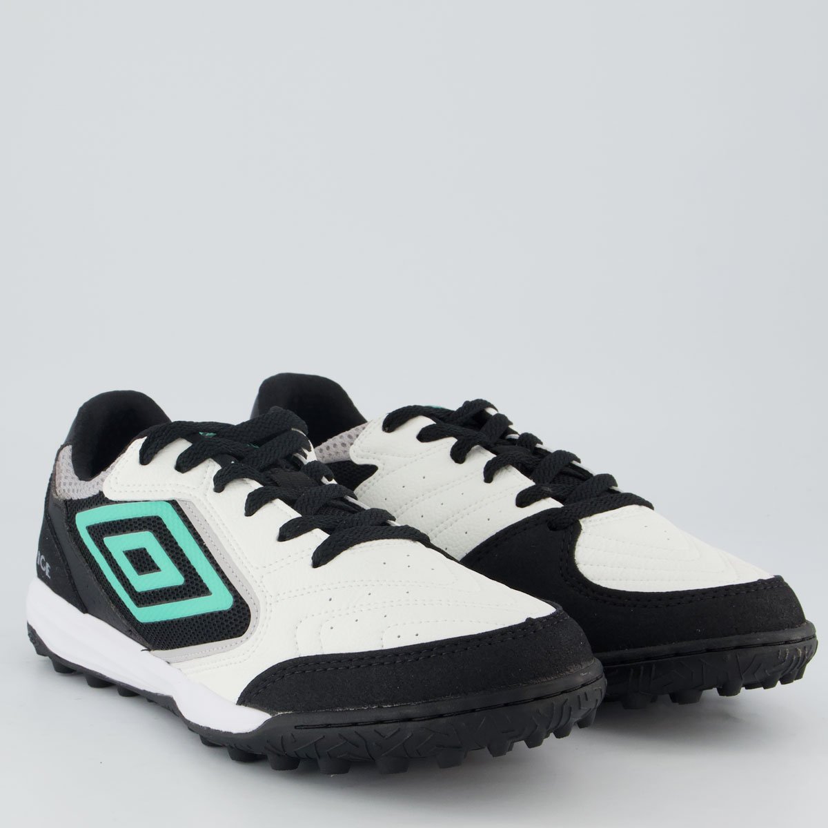 Chuteira Umbro Society Pro Challenge Uptake Branca Branco/Preto 2