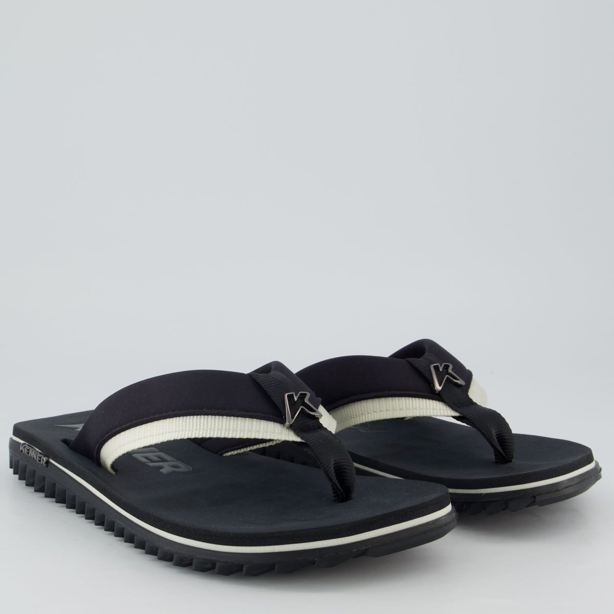 Chinelo Kenner Kivah Colors Preto Preto 3