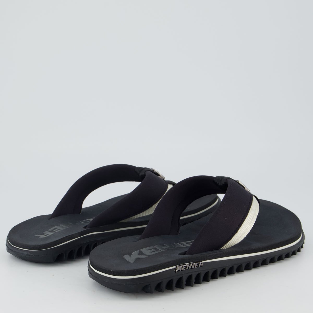 Chinelo Kenner Kivah Colors Preto Preto 4