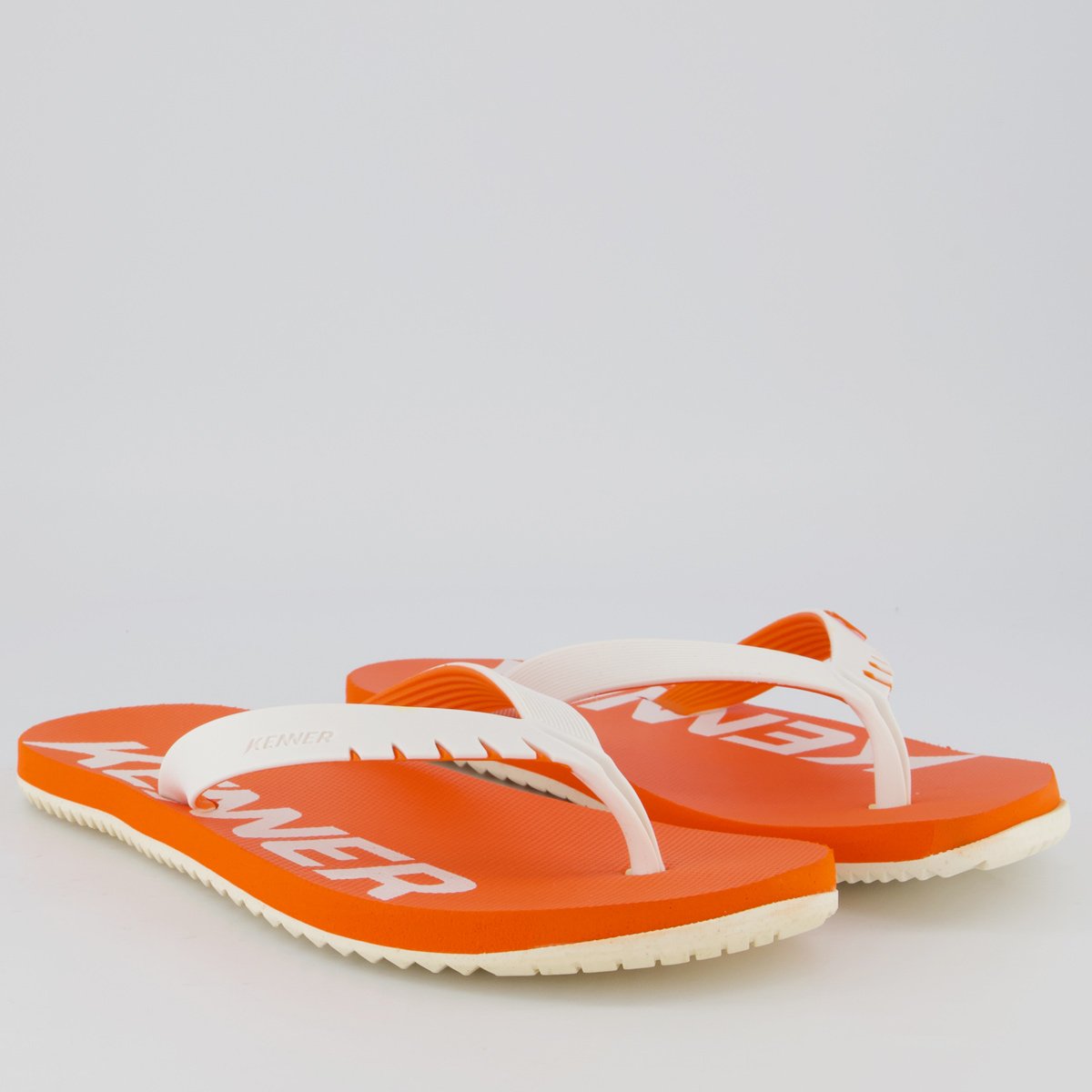Chinelo Kenner Red Laranja e Branco Branco/Laranja 3
