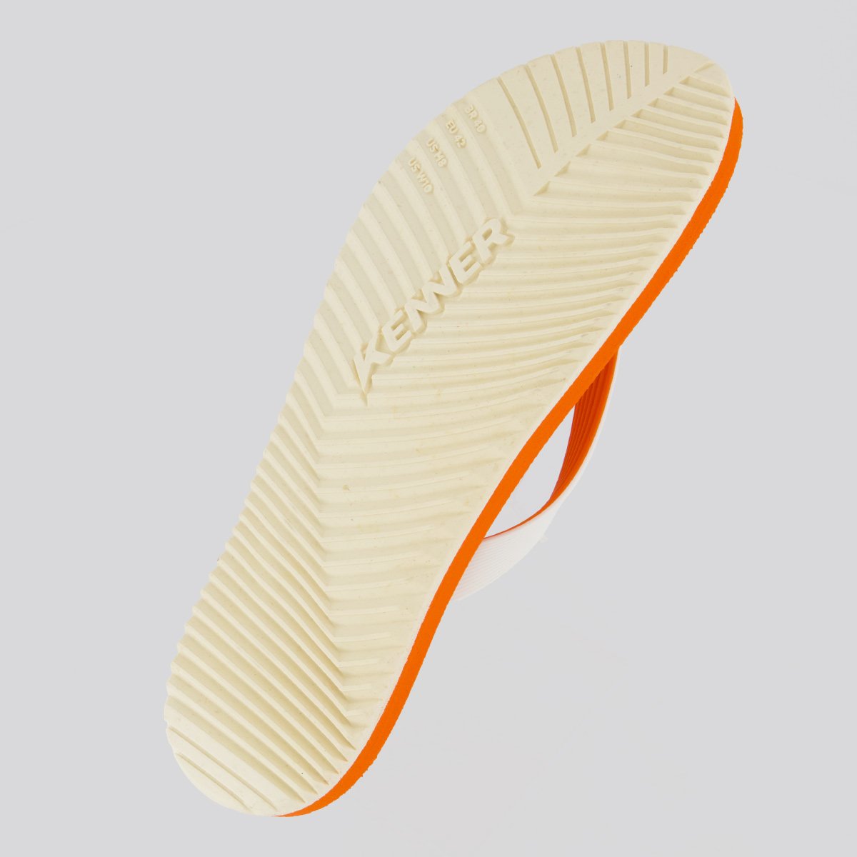 Chinelo Kenner Red Laranja e Branco Branco/Laranja 5