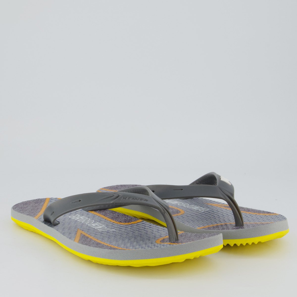 Chinelo Kenner Summer Classic Cinza Cinza 3