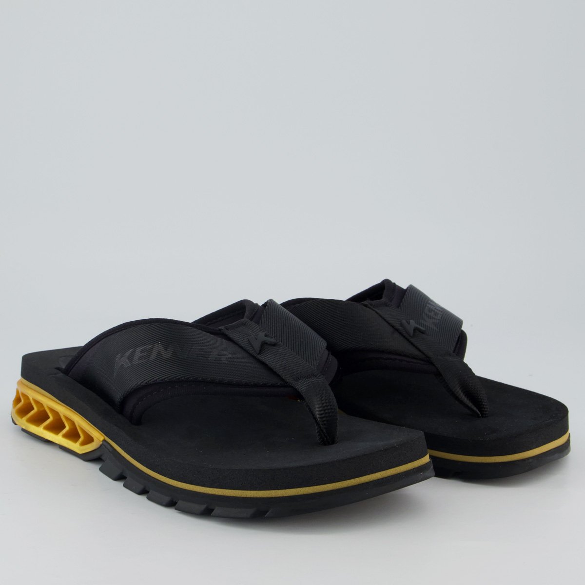 Chinelo Kenner Rakka Sport Preto Preto 3