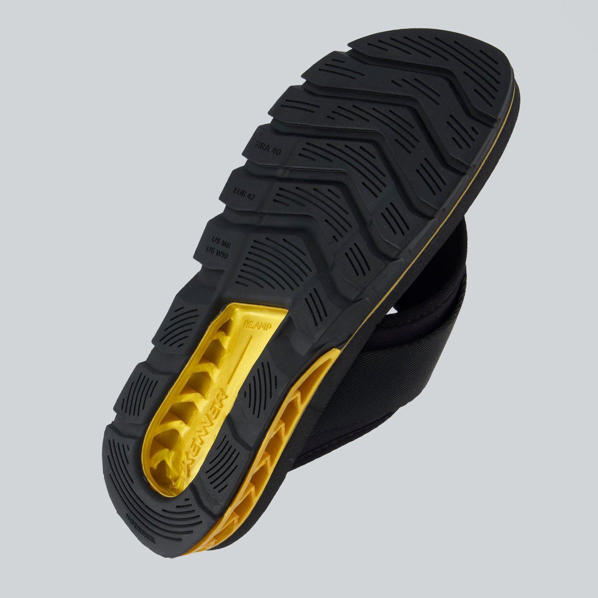Chinelo Kenner Rakka Sport Preto Preto 5