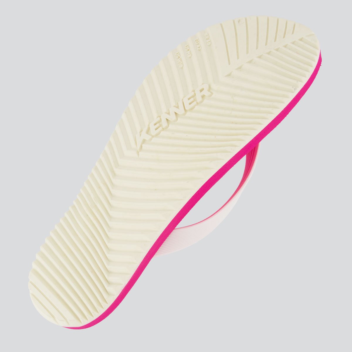 Chinelo Kenner Red Rosa e Branco Branco/Rosa 5