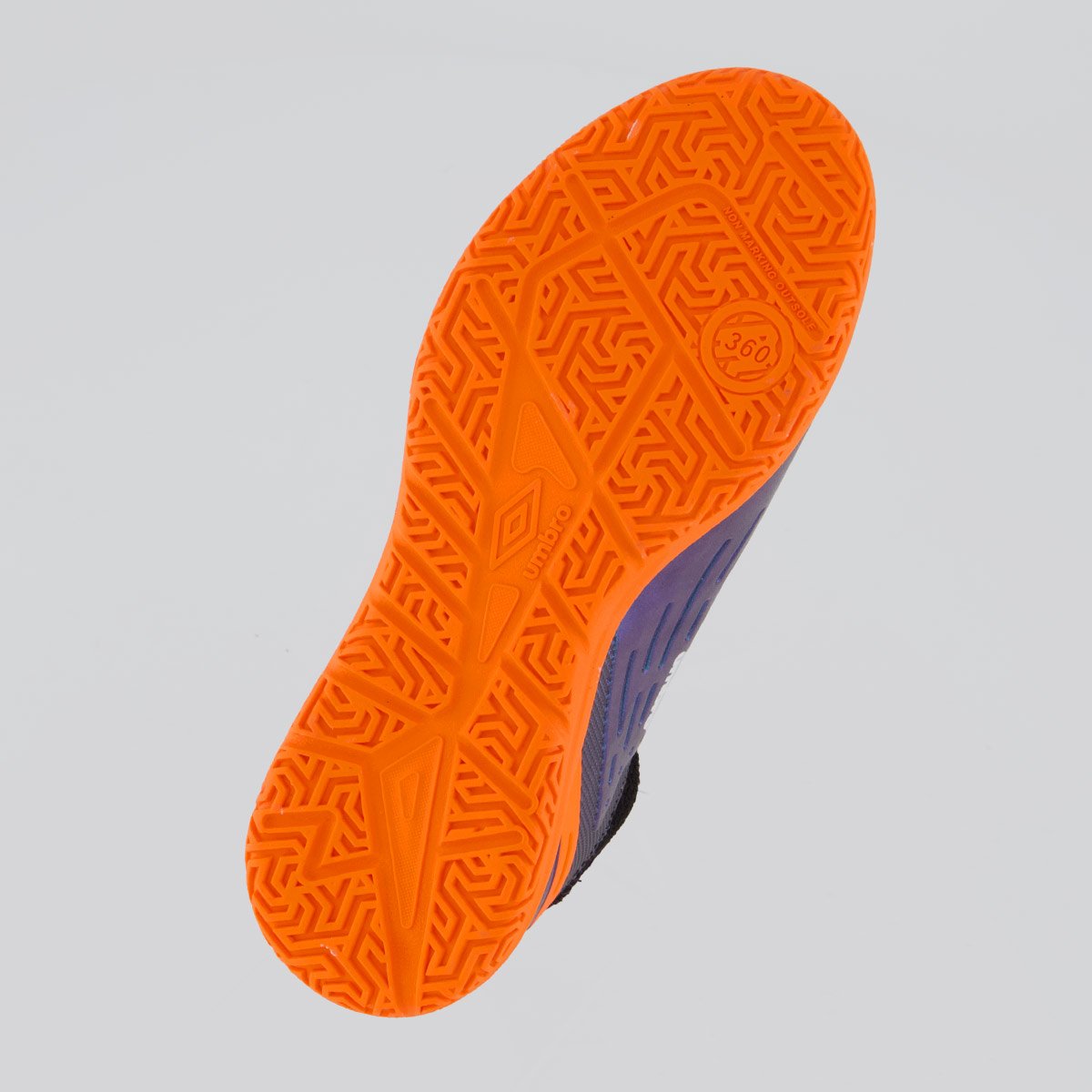 Chuteira Umbro Ux Futsal Juvenil Marinho e Laranja Multicores 5