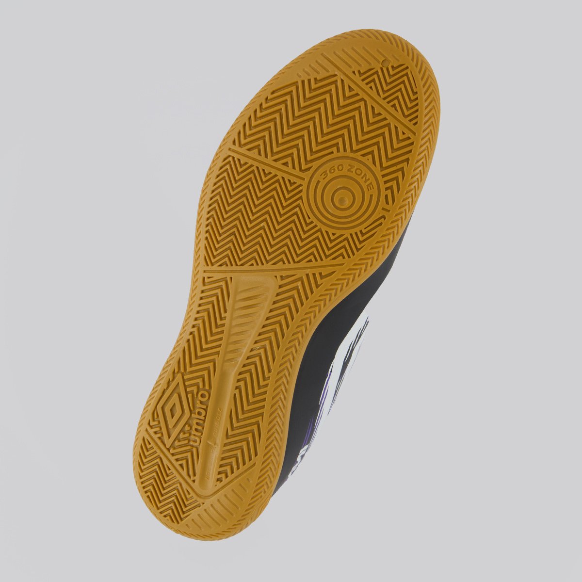 Chuteira Umbro Invictus Futsal Preta e Branca Preto 5