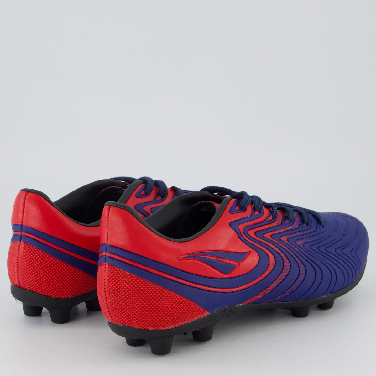 Chuteira Penalty Bravo Y-4 Campo Marinho e Vermelho Azul/Vermelho 3