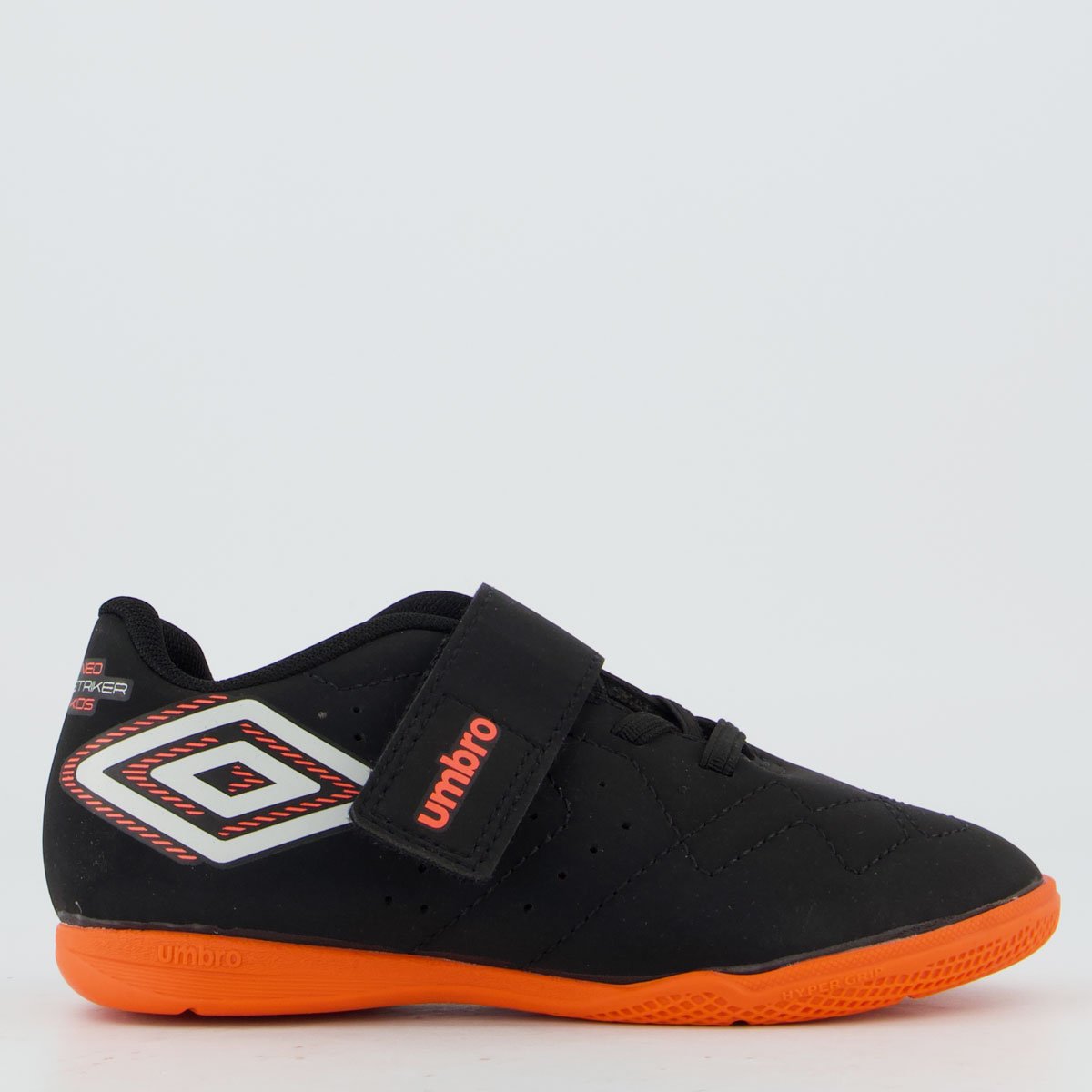 Chuteira Umbro Neo Striker Futsal Infantil Preta