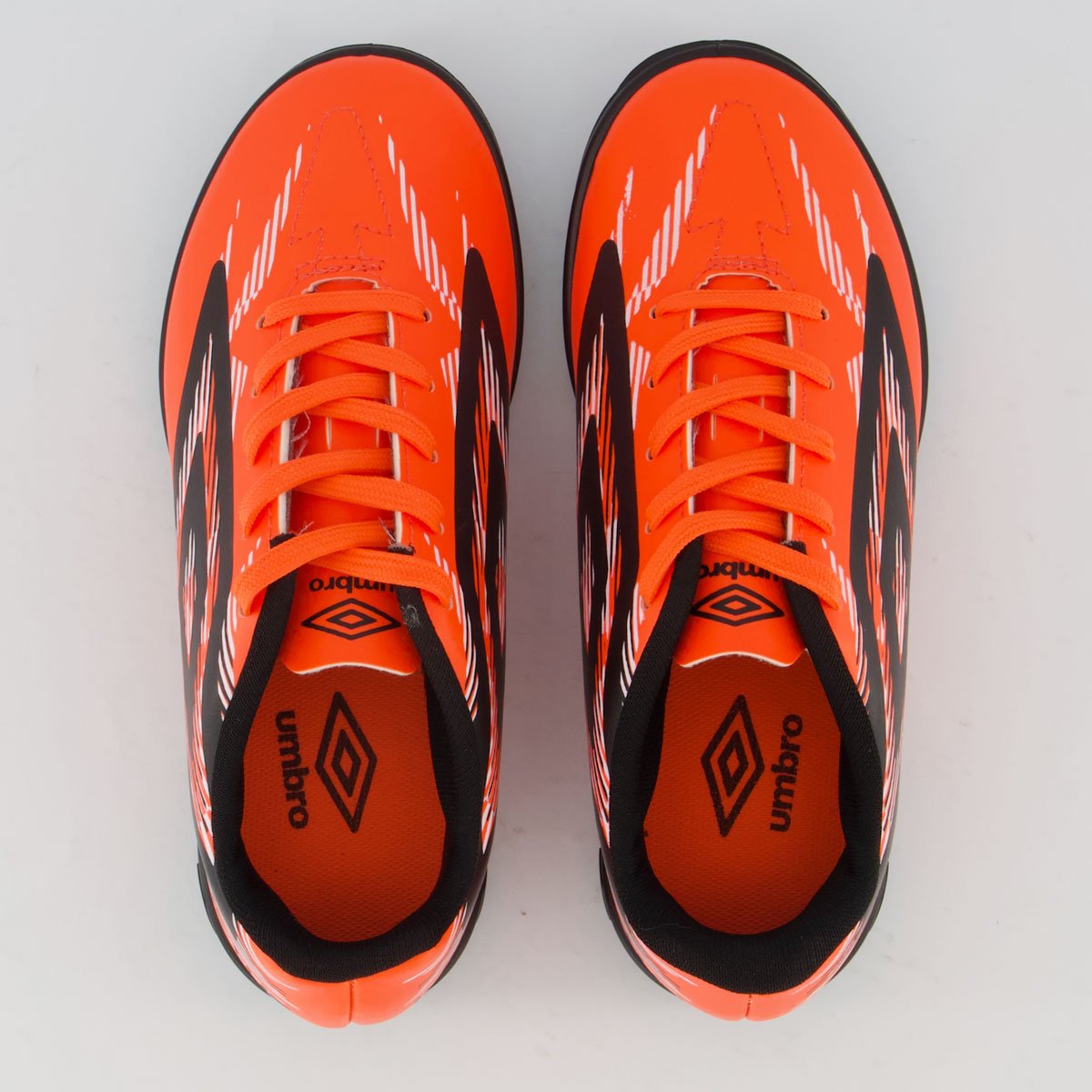 Chuteira Umbro Invictus Society Juvenil Laranja Laranja 4