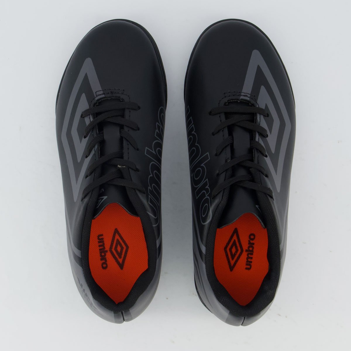 Chuteira Umbro Kick Society Juvenil Preta Preto 5