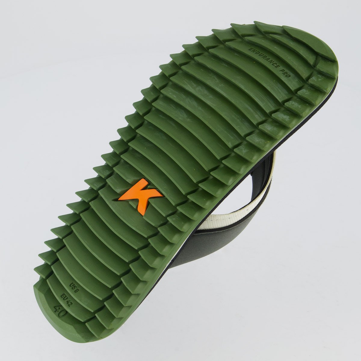 Chinelo Kenner Kivah Colors Logo Verde Verde 5