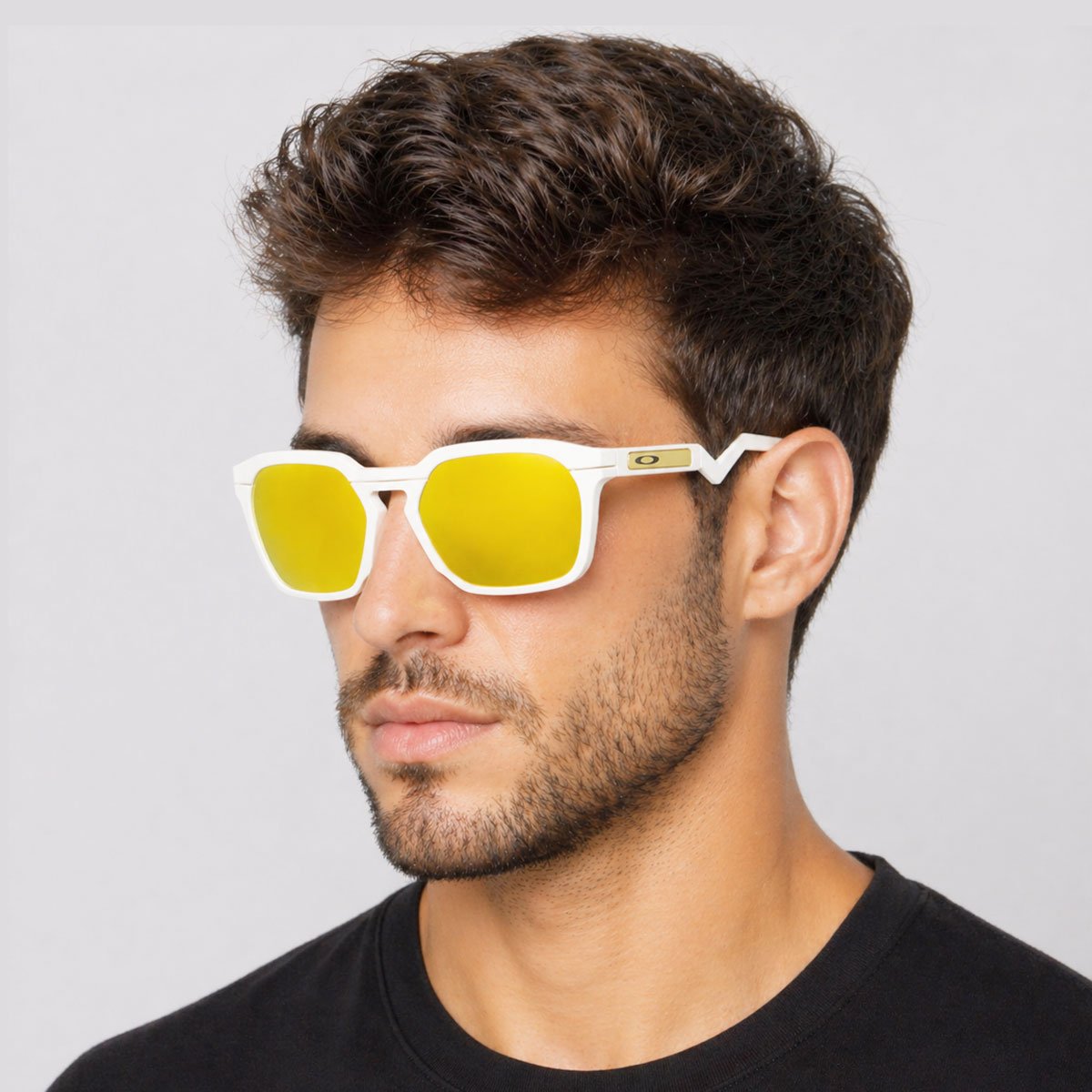 Óculos de Sol Oakley HSTN SQ Branco Branco 4