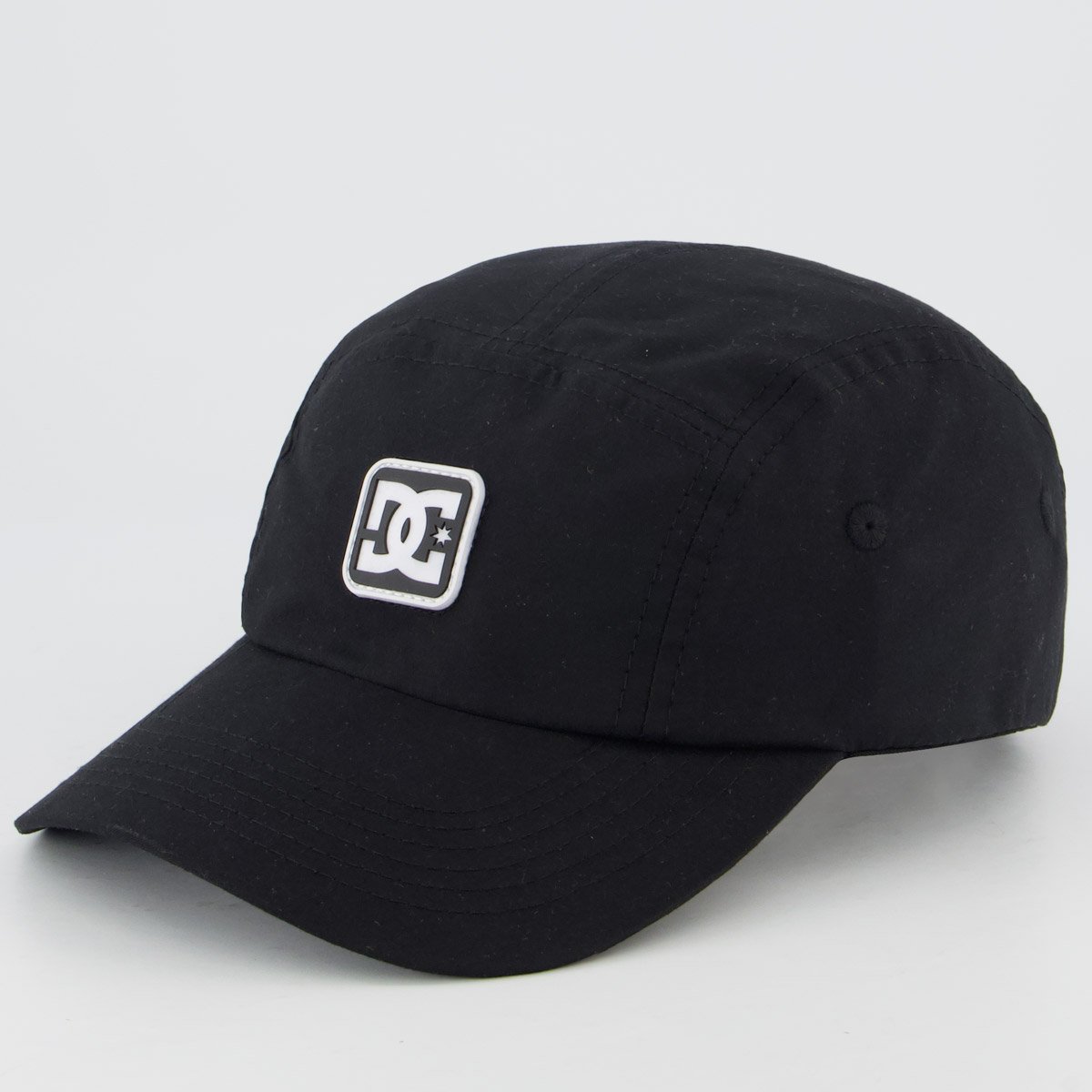 Boné DC Rubber Star Preto e Branco
