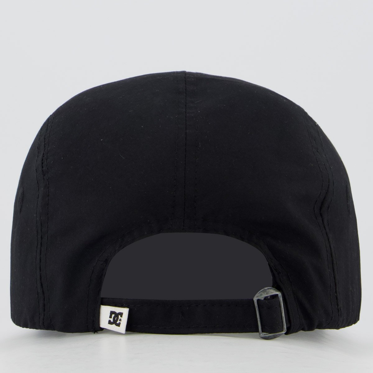 Boné DC Rubber Star Preto e Branco Preto 3