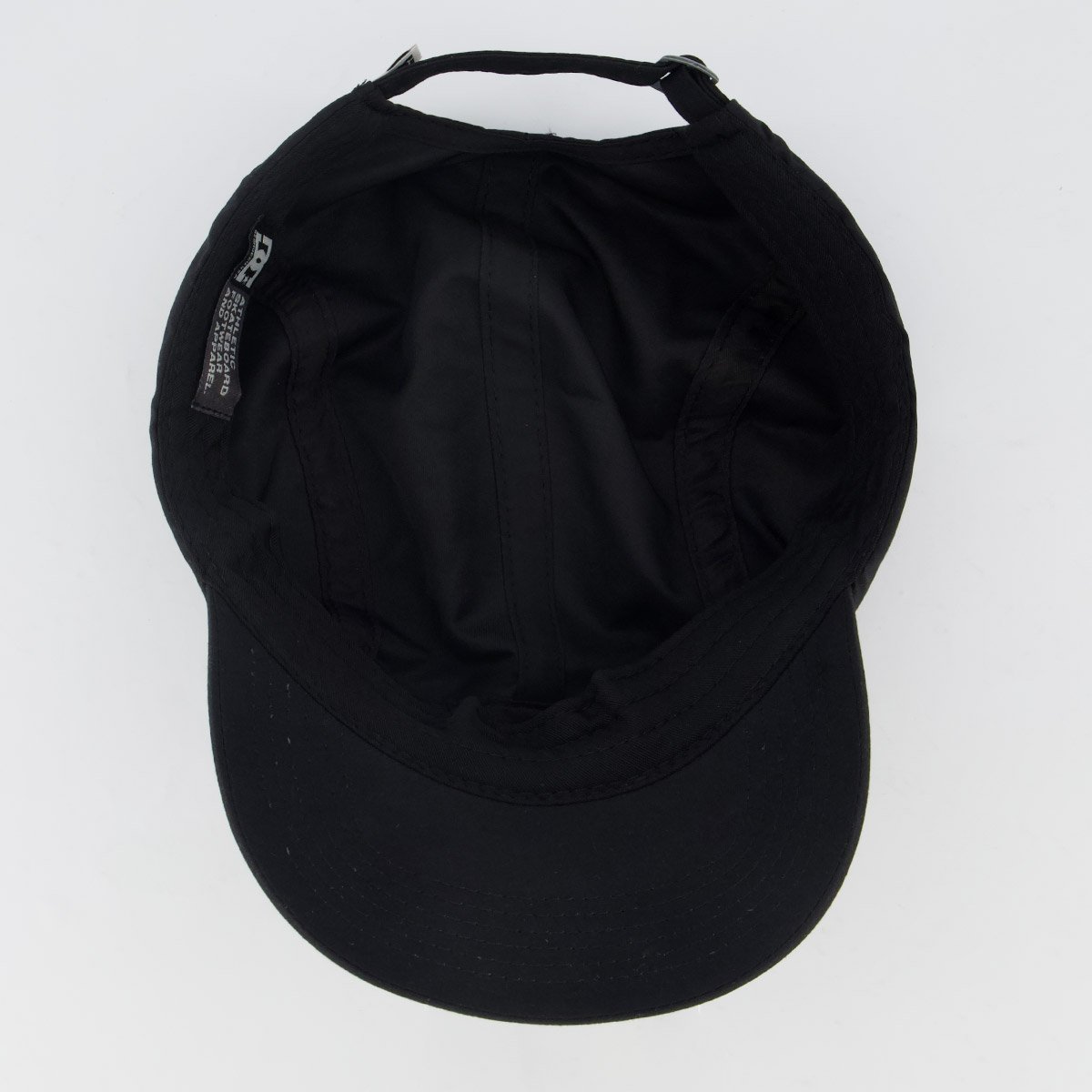 Boné DC Rubber Star Preto e Branco Preto 4