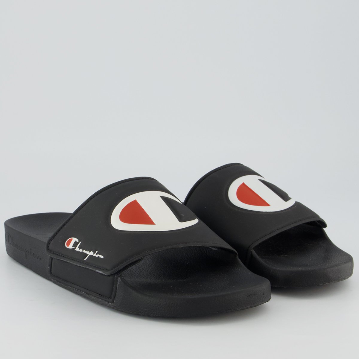Chinelo Champion Nuvem Ipo Ajustável Preto Preto 3