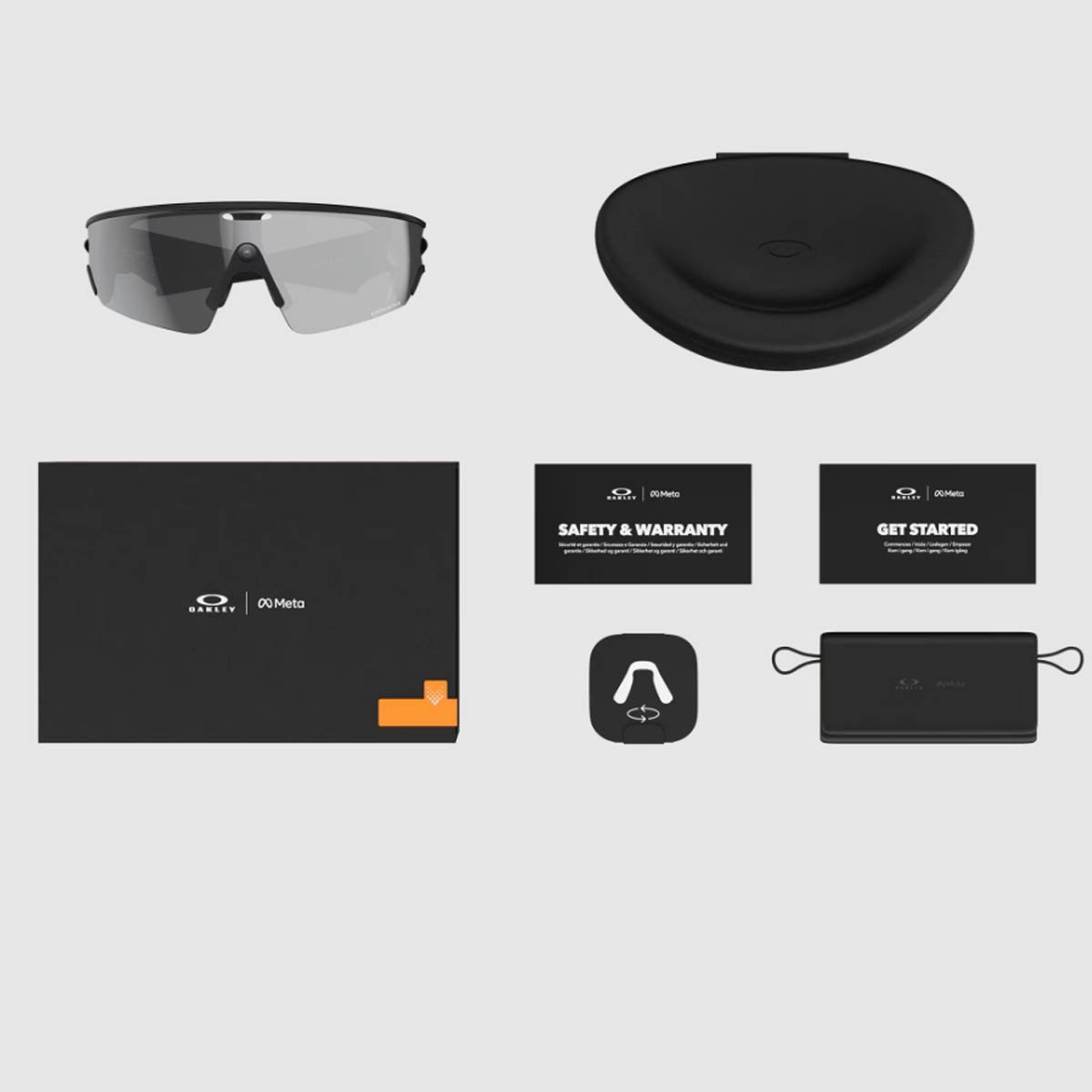 Óculos de Sol Oakley Meta Vanguard Preto Preto 7
