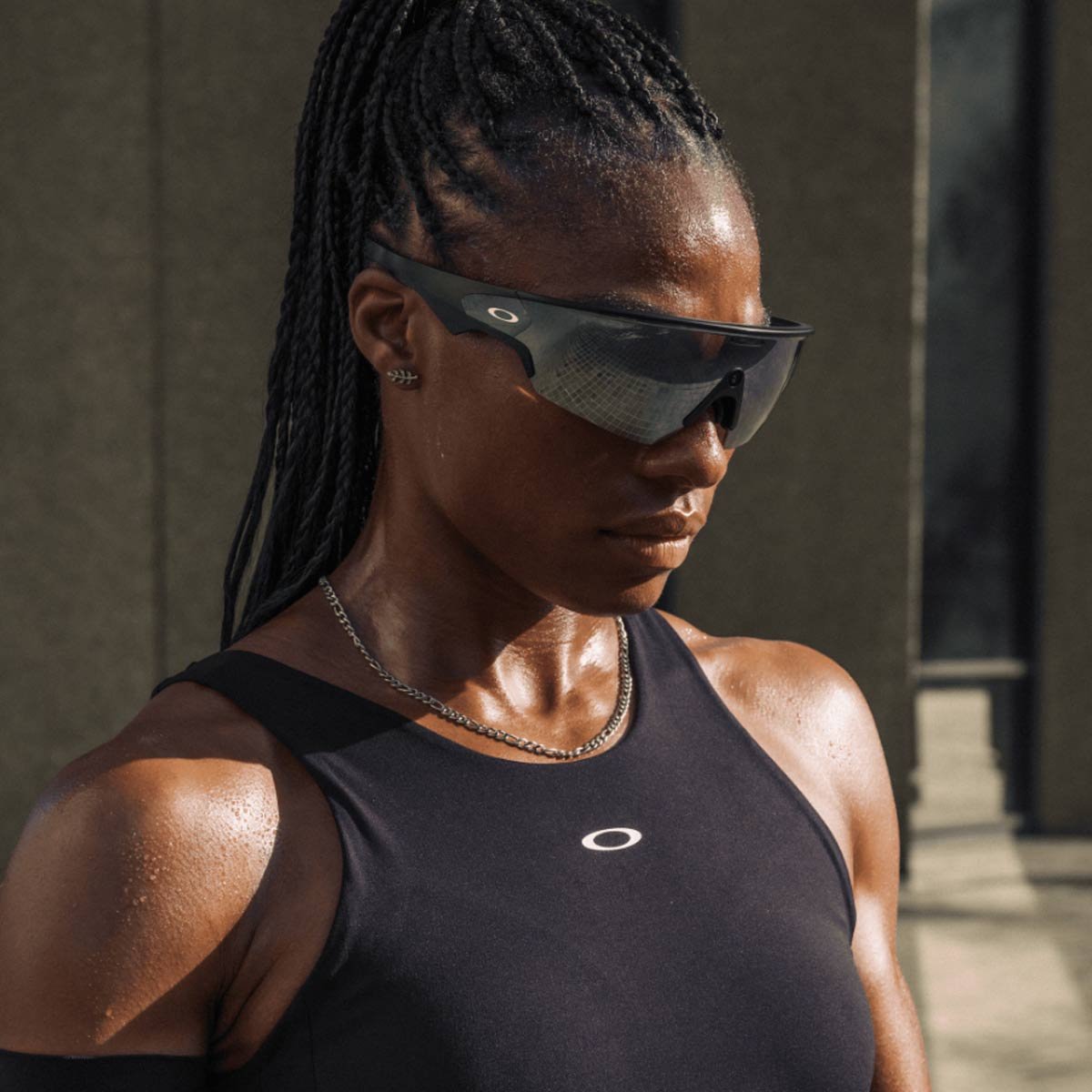 Óculos de Sol Oakley Meta Vanguard Preto Preto 8