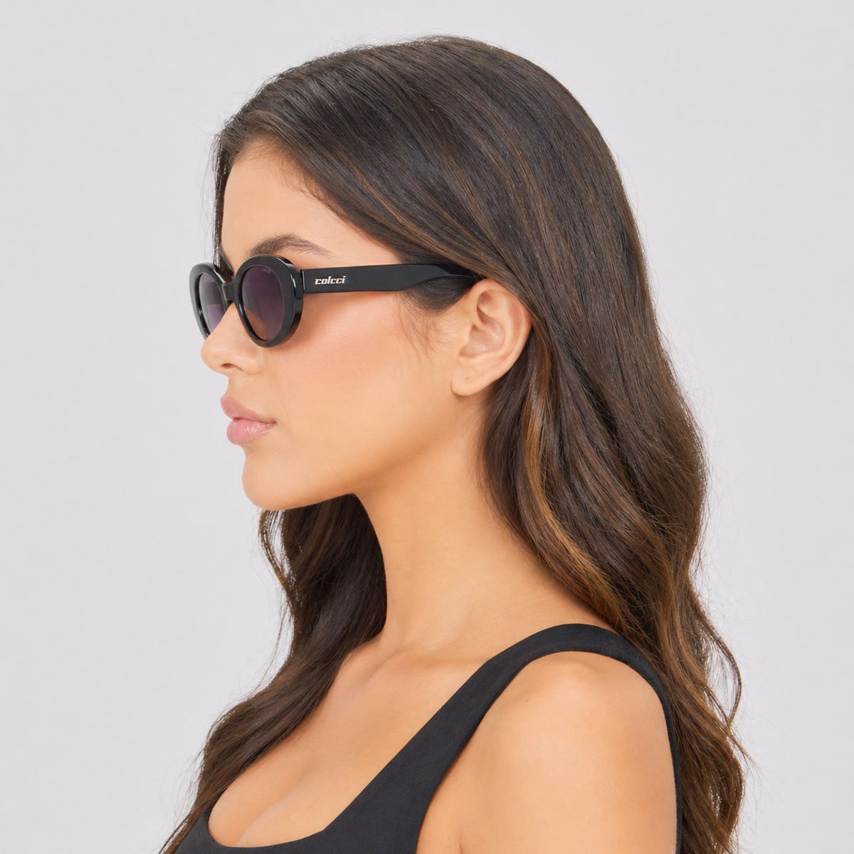 Óculos de Sol Colcci Bella Preto Preto 6