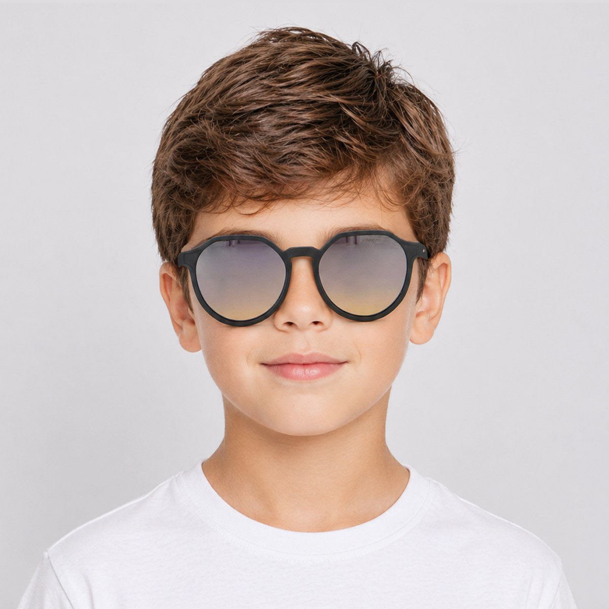 Óculos de Sol Colcci Noa Fun Infantil Preto Fosco Preto 5