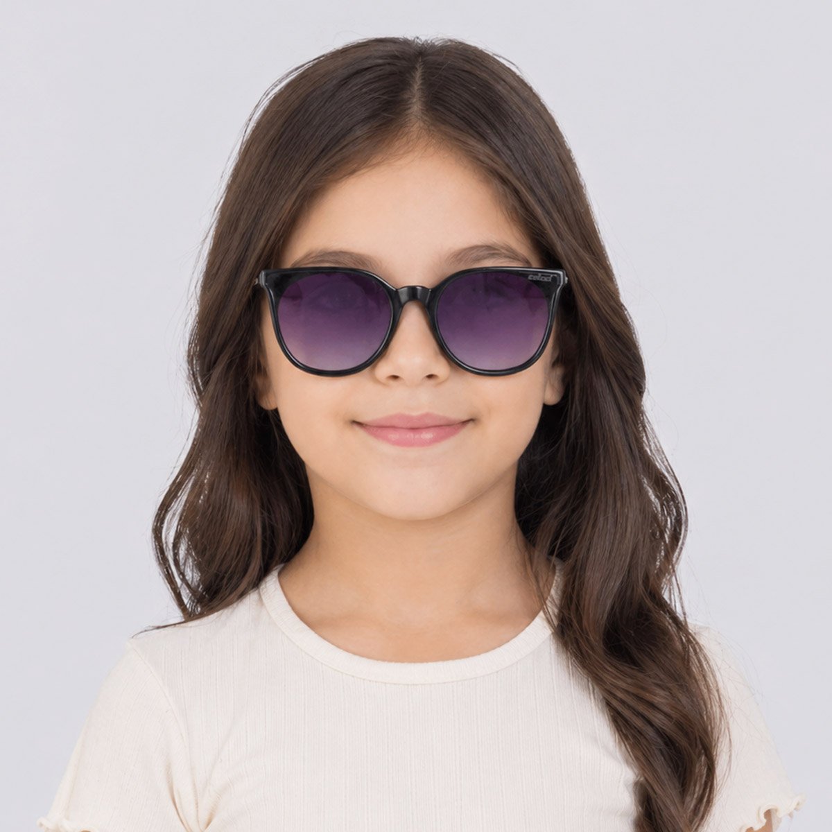 Óculos de Sol Colcci Cora Fun Infantil Preto Preto 5