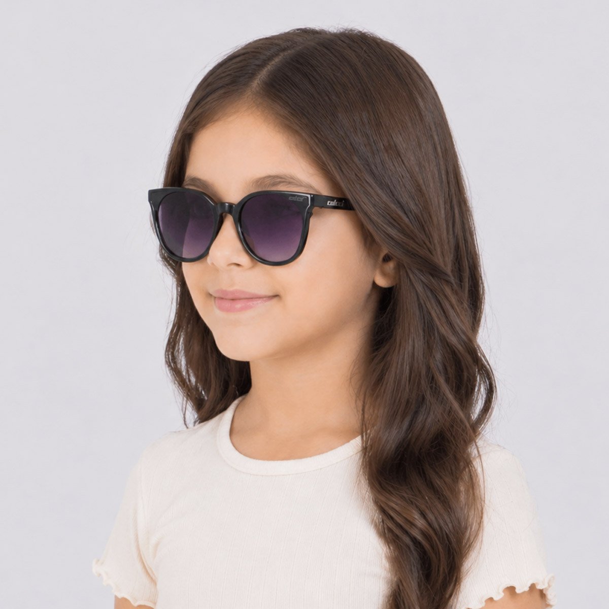 Óculos de Sol Colcci Cora Fun Infantil Preto Preto 6