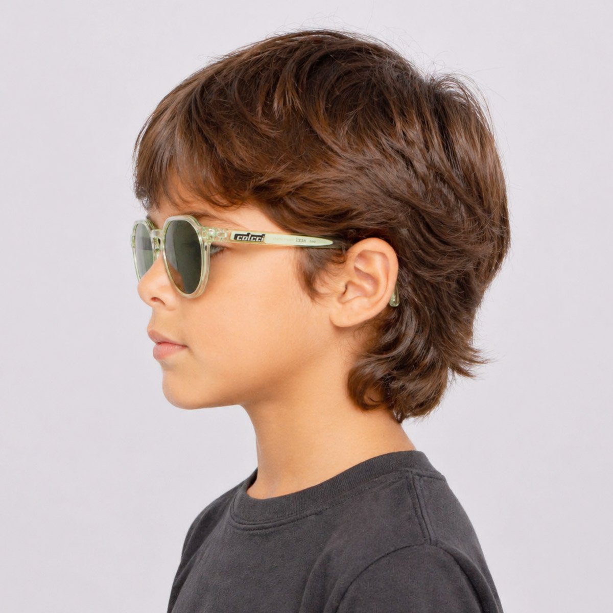 Óculos de Sol Colcci Noa Fun Infantil Verde Translucido Verde 6