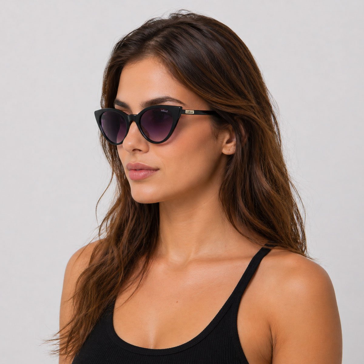 Óculos de Sol Colcci Fleur Preto Preto 4