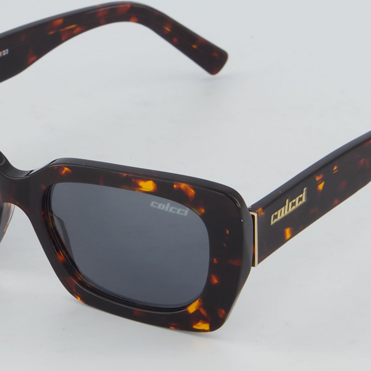 Óculos de Sol Colcci Tribeca Demi Marrom Marrom 3