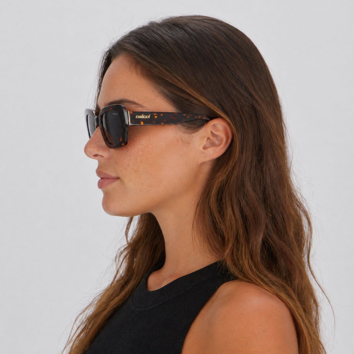Óculos de Sol Colcci Tribeca Demi Marrom Marrom 6